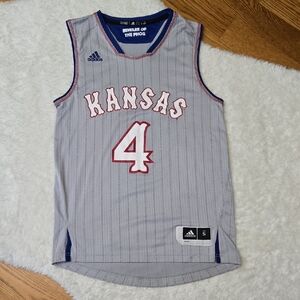 Adidas KU Jayhawks Basketball Jersey, Mens Small